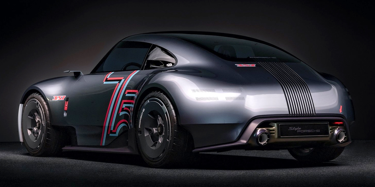 Porsche Vision 357 rear view
