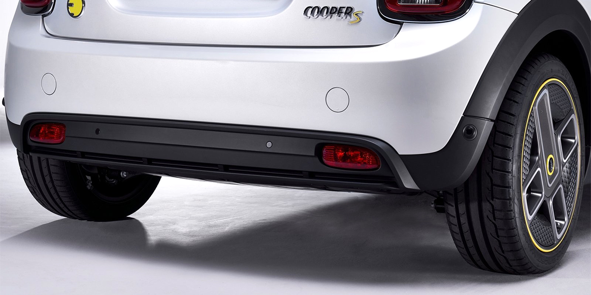 Bumper of an electric MINI