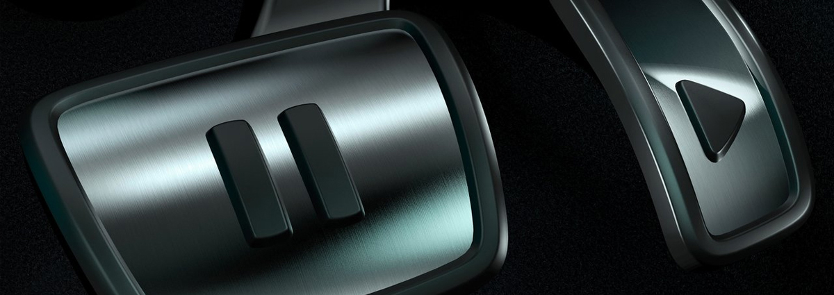 Electric vehicle pedals