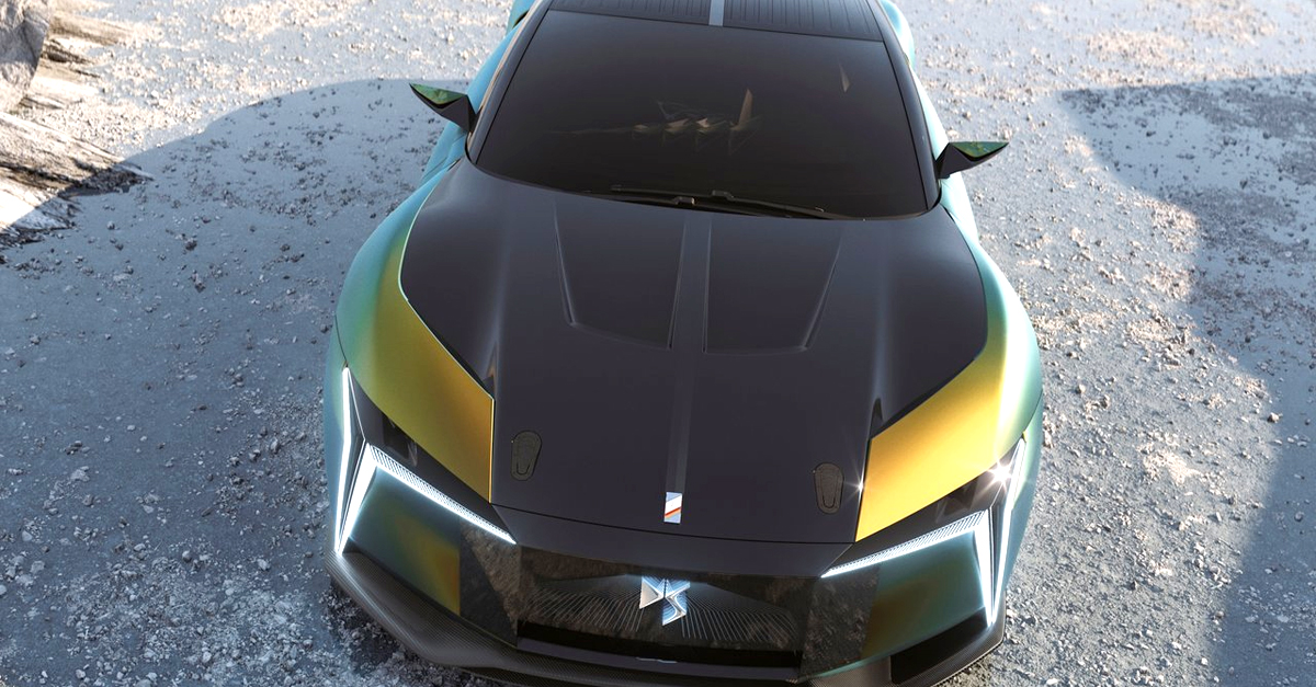 DS E-Tense front view