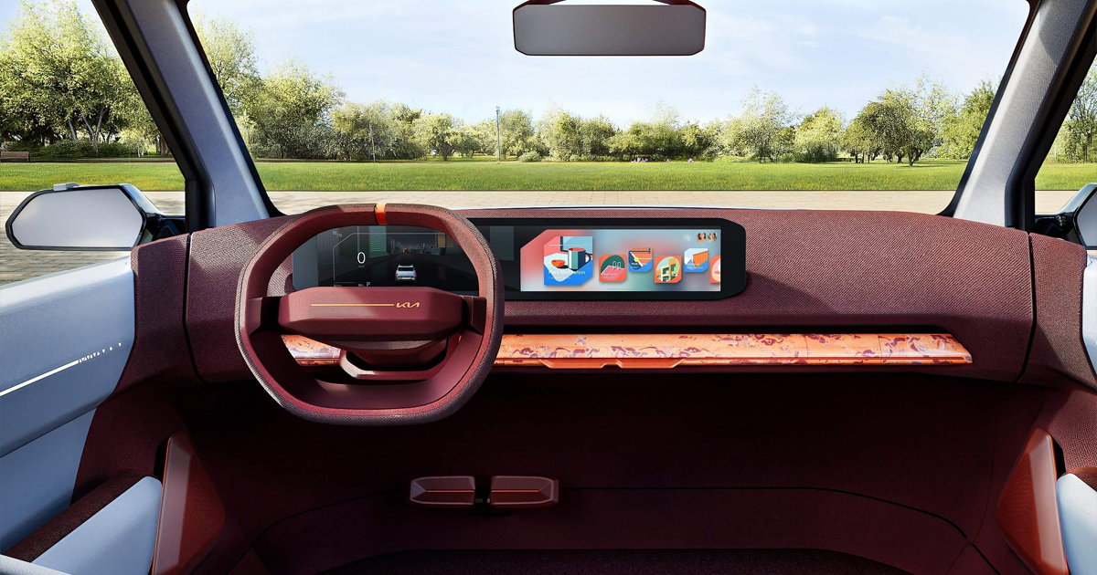 Kia EV2 concept interior