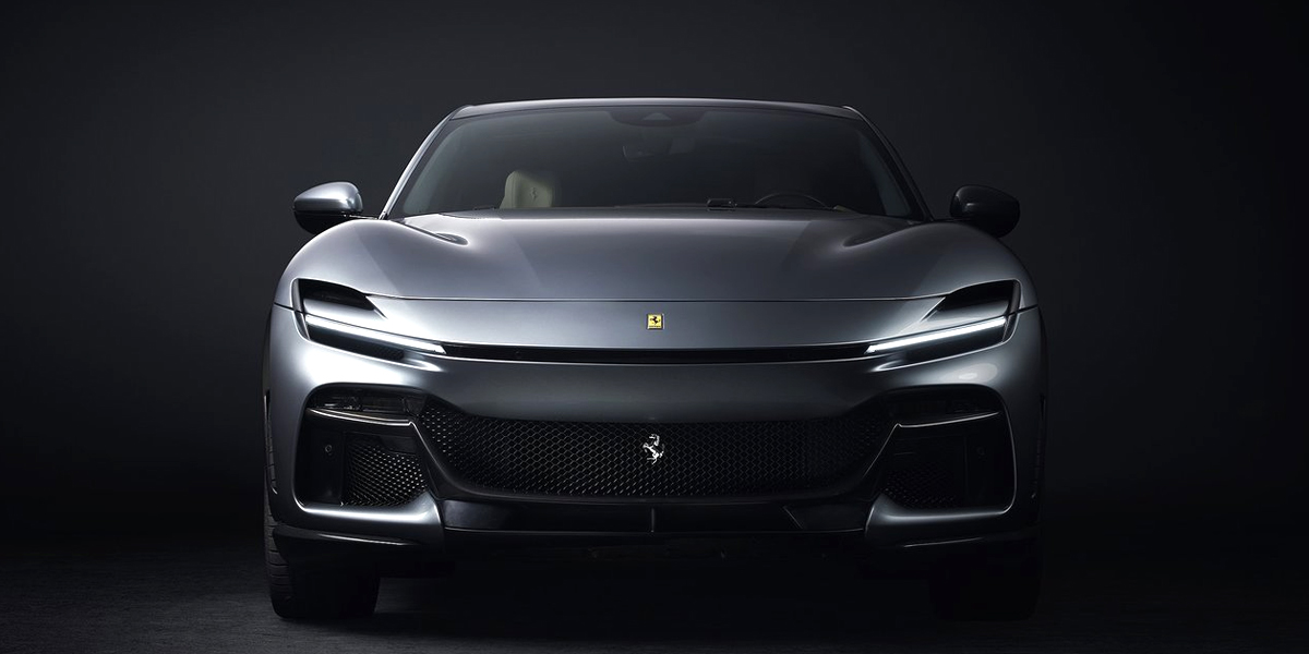 Ferrari Purosangue front view