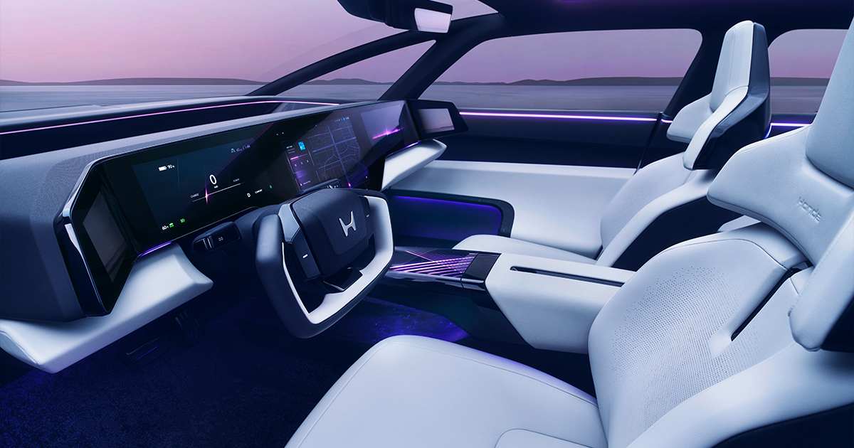 Honda 0 Series concept interior