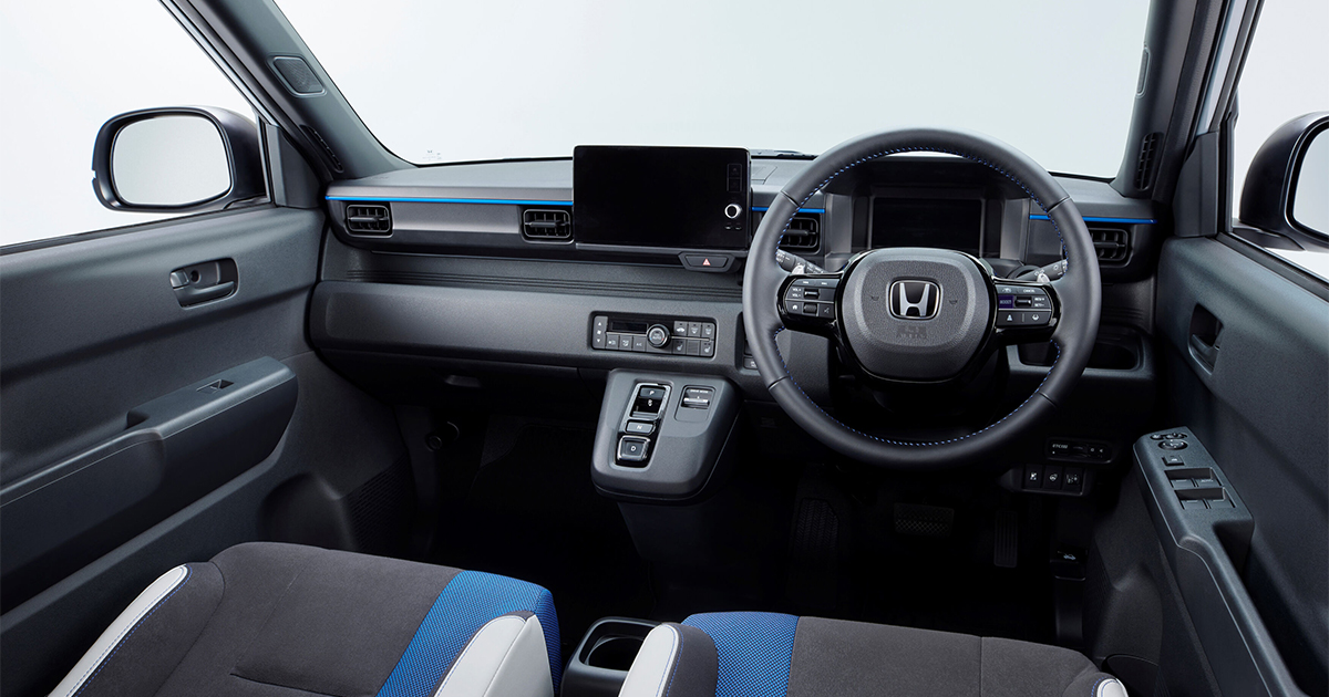 Interior shot of the Honda Super-N Prototype