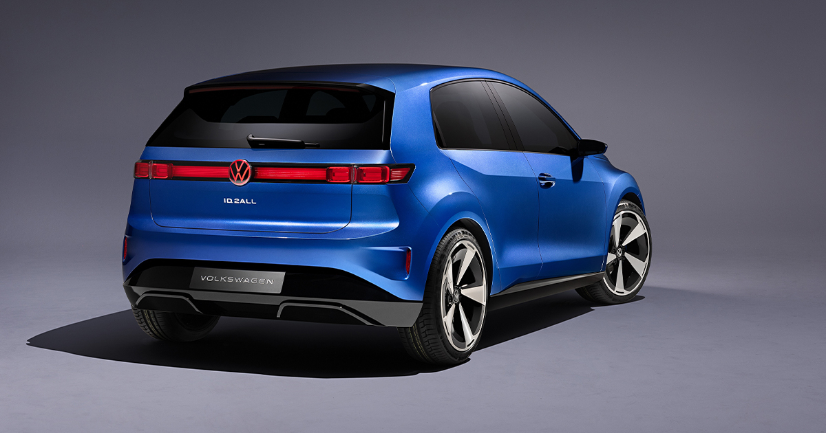 Volkswagen ID.2 concept rear