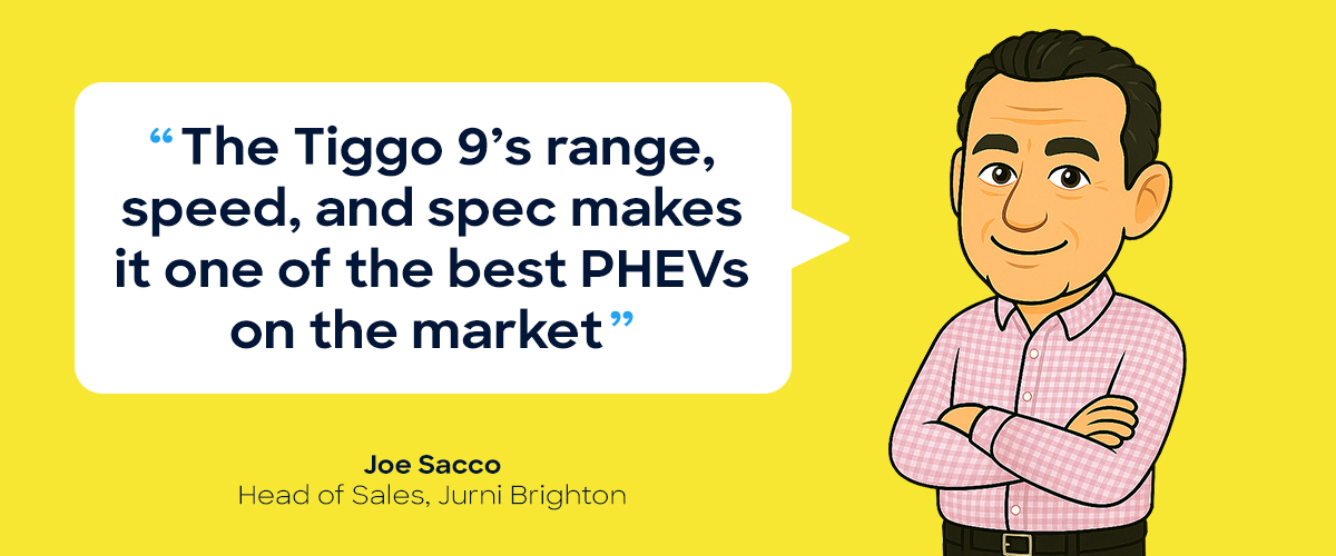 Cartoon Joe thinks the Chery Tiggo 9 is one of the best PHEVs on the market