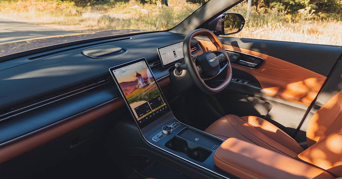 Interior shot of the LEPAS L8