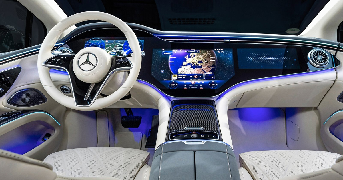 Mercedes-Benz EQS interior