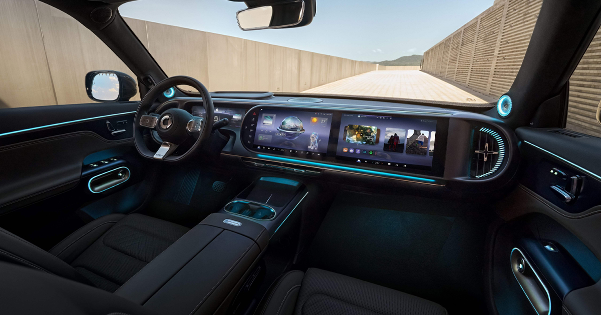 Interior of a Smart #5