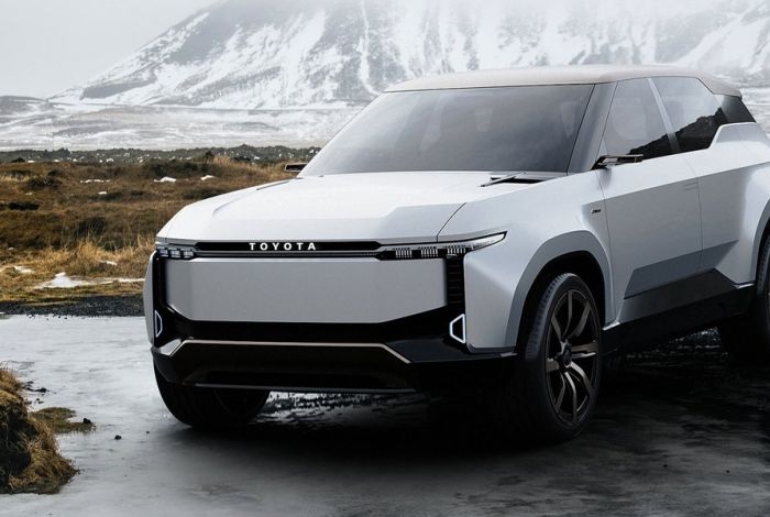 Electric Toyota Land Cruiser 4x4 Concept