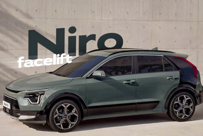New Kia Niro facelift